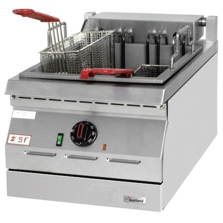 ED-15SF Designer Series 17 Lb. Electric Countertop Super Deep Fryer - 240V 1 Phase 8 KW